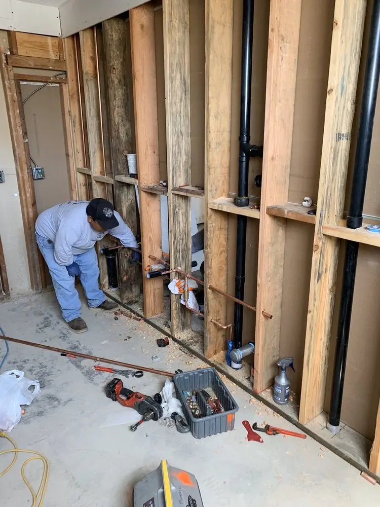 Commercial rough-in plumbing for Gas Line Repair in Waples Mill